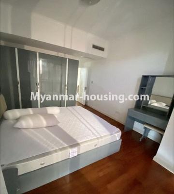 缅甸房地产 - 出售物件 - No.3506 - Two bedroom Golden City Condominium room for sale in Yankin! - single bedroom