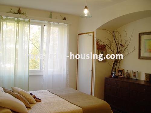 Myanmar real estate - for sale property - No.841 - ေတာ္ဝင္စင္တာ - master bedroom