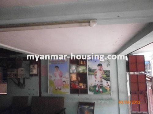 缅甸房地产 - 出售物件 - No.889 - Landed house to sell in North Dagon township! - View of the lower storey