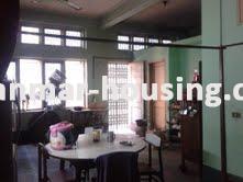 Myanmar real estate - for sale property - No.968 - A good landed house to sell in Mandalay City ! - view of the kitchen