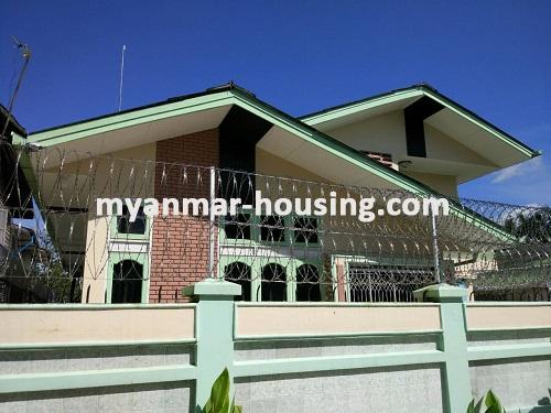 缅甸房地产 - 出售物件 - No.982 - Very good landed house in very popular area, Khayaybin Road, Mingaladon. - 