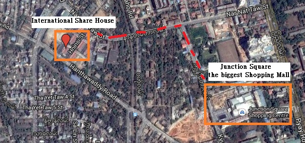location of share house